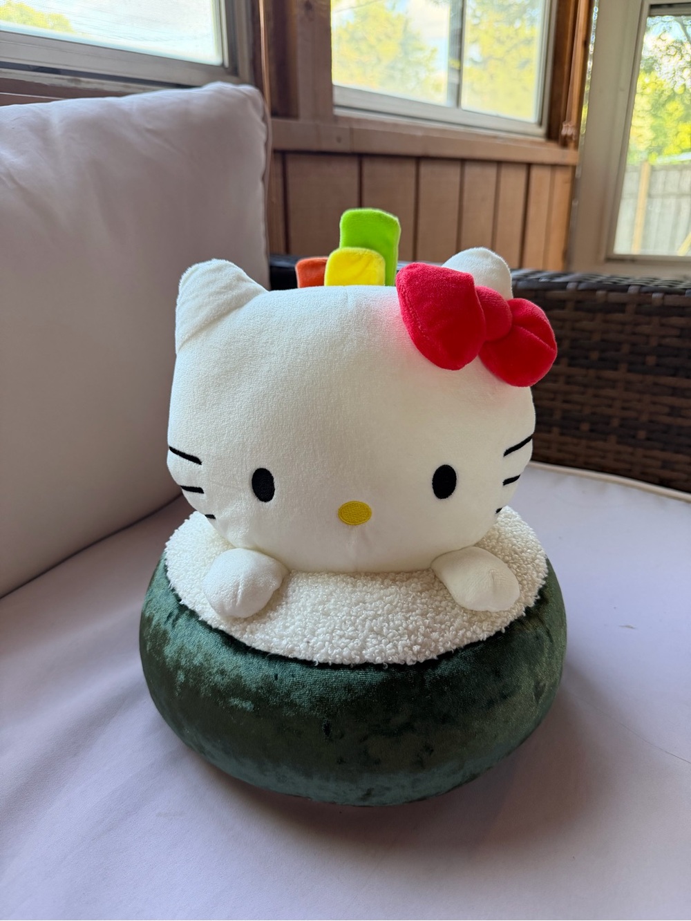 Sanrio Hello Kitty Sushi Plush Pillow